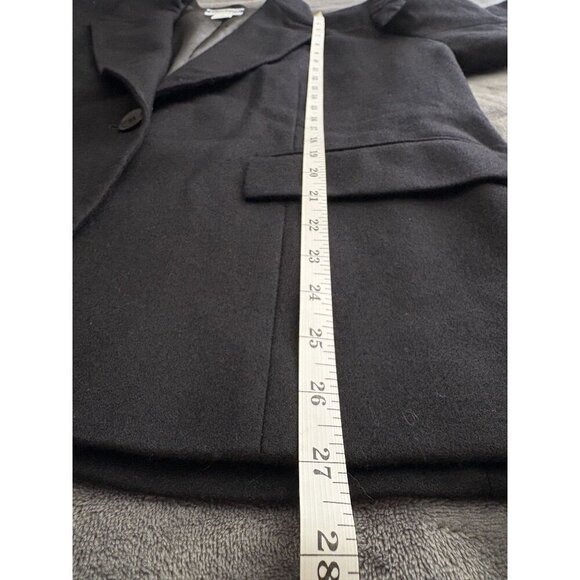 Vintage Pendleton Women's Petite Wool Blazer Jacket Size 12 Black Professional - Picture 10 of 11